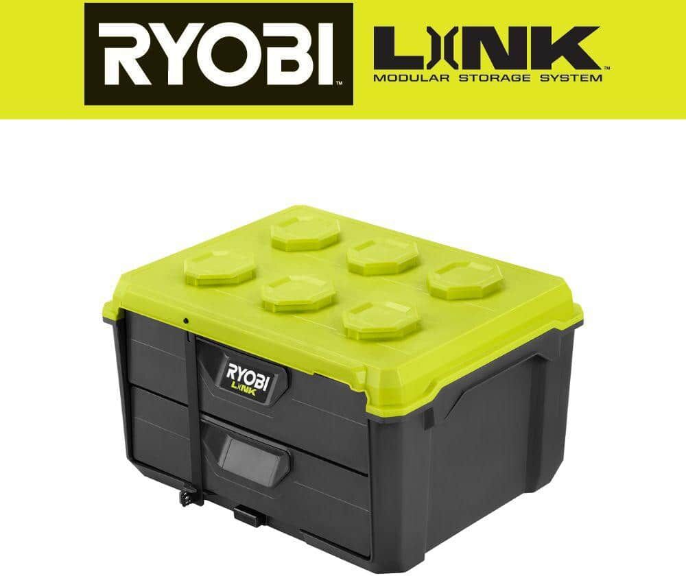 RYOBI LINK 2-Drawer Modular Tool Box