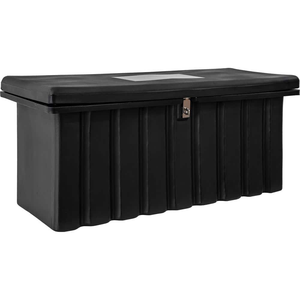 Buyers Products Company 22.5 in. x 19.5 in. x 51 in. Matte Black Plastic All-Purpose Truck Tool Box Chest