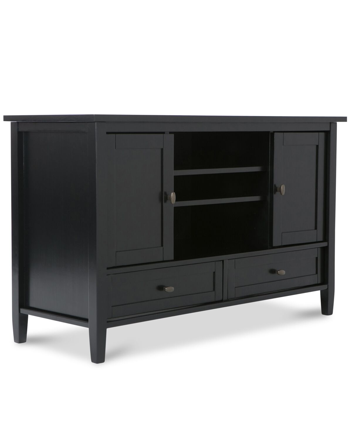 Simpli Home Burbank Tv Stand - Black