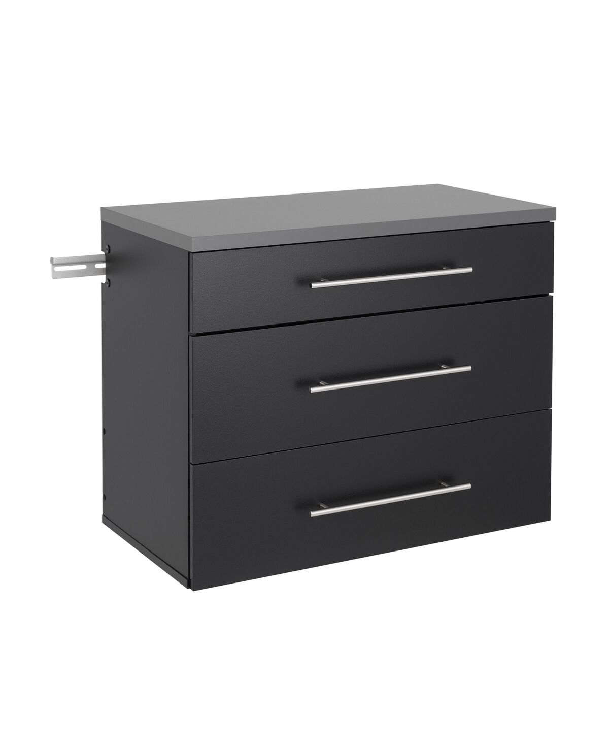 Prepac Hang-ups 3-Drawer Base Storage Cabinet - Black