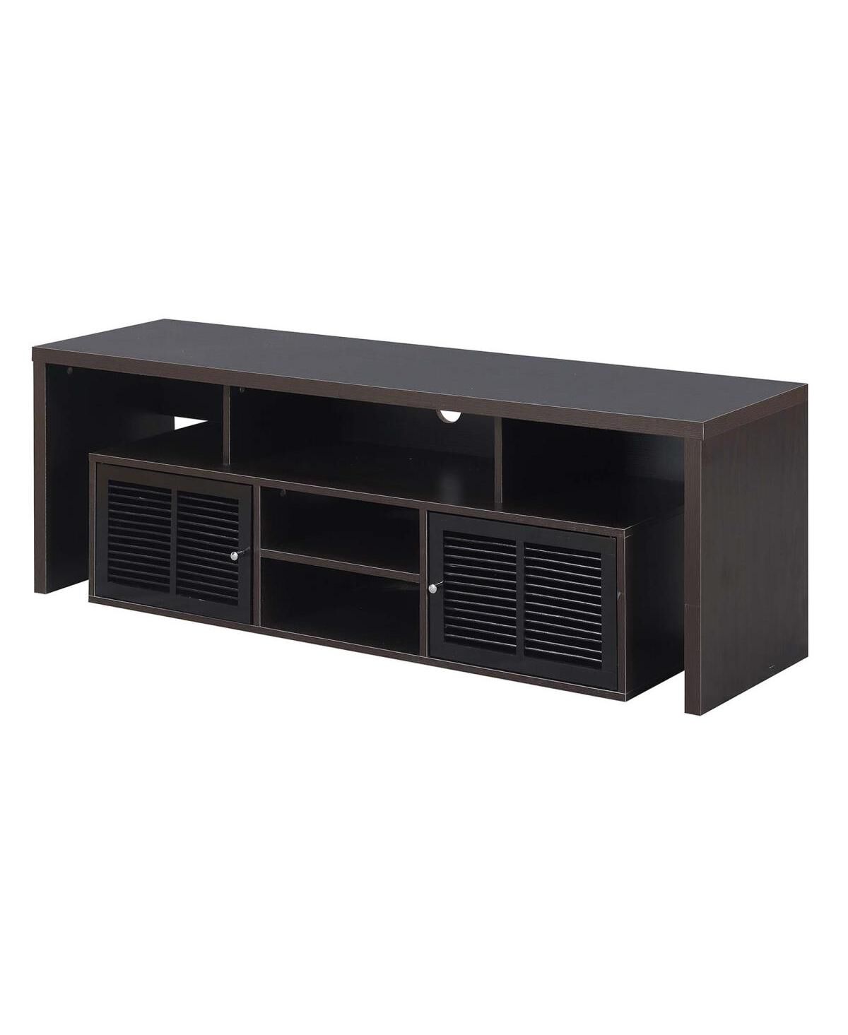 Convenience Concepts 60 in. Lexington Tv Stand Espresso - Brown