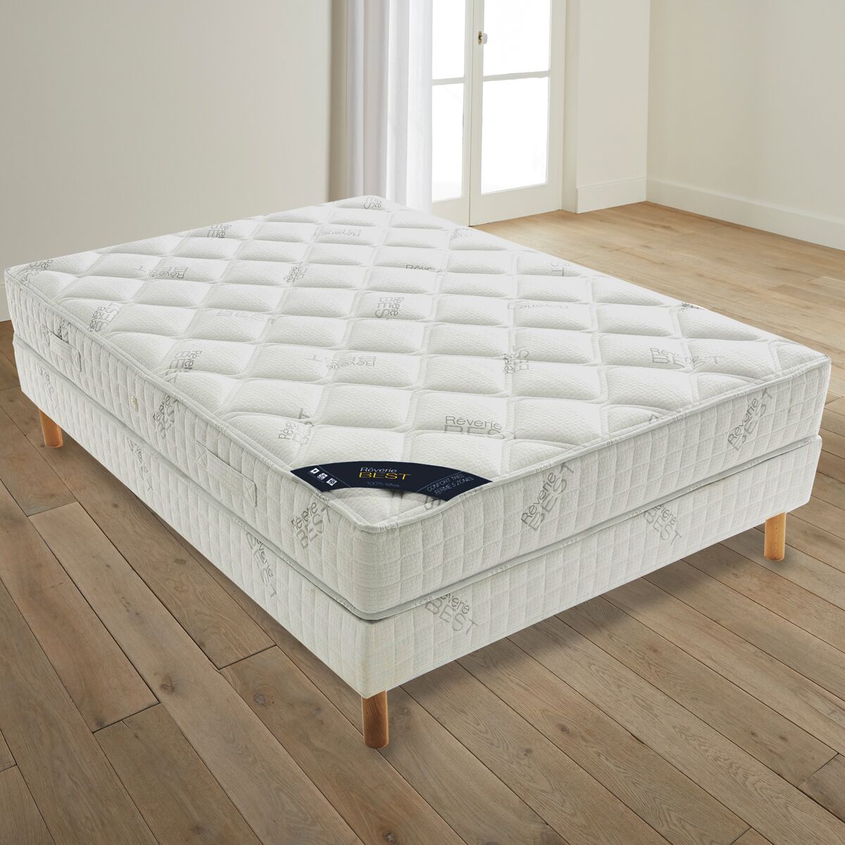 LA REDOUTE INTERIEURS - BEST Ensemble matelas latex + sommier Reverie BEST