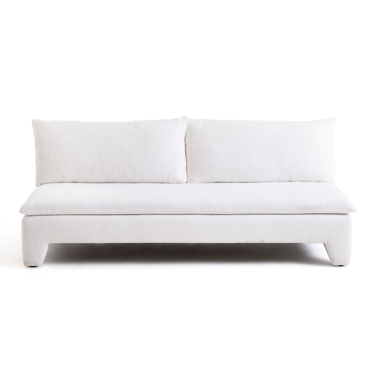 AM.PM Canapé Banquette Lin épais stonewashed, Dara