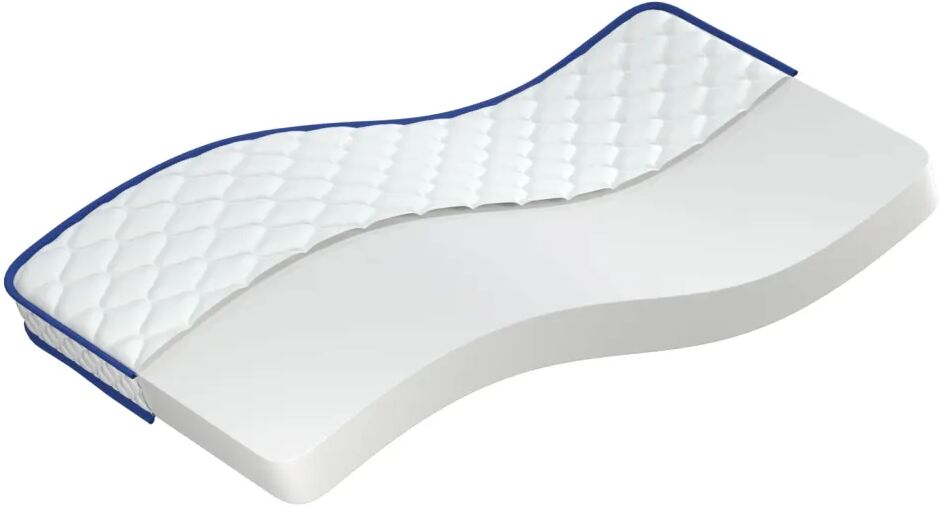 vidaXL Matelas en mousse à mémoire de forme 200 x 140 x 17 cm