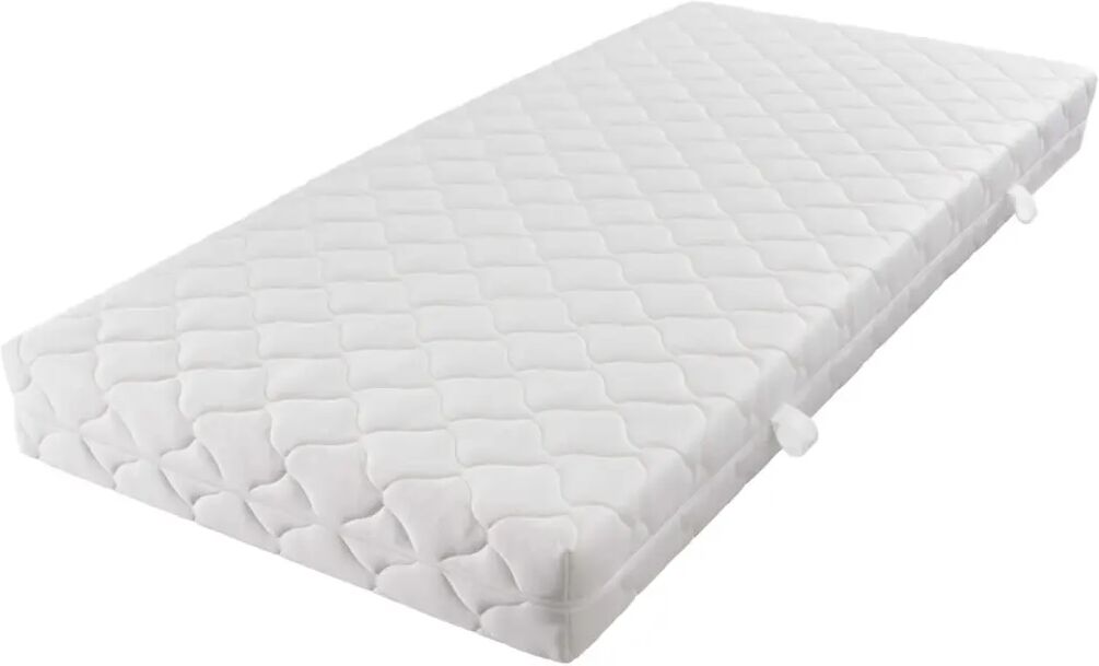 vidaXL Matelas avec housse lavable 200 x 120 x 17 cm