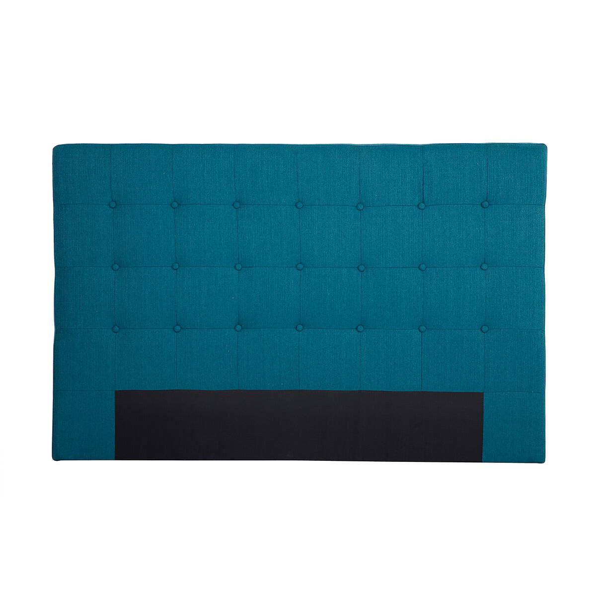 Miliboo Tête de lit en tissu bleu canard 170 cm LUTECE