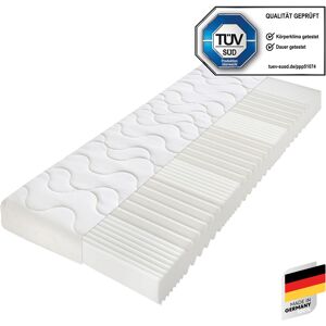 Beco Komfortschaummatratze »Double Deluxe Matratze 20, TOP... weiss  2 (0 kg - 80 kg)