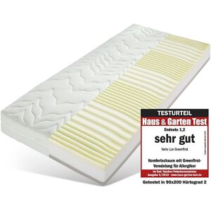 Beco Taschenfederkernmatratze »Vario Lux Greenfirst«, 22 cm hoch, 480 Federn,... weiss  2 (0 kg - 80 kg)