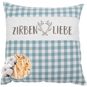 herbalind Duftkissen »als Geschenk 30x30 in mint Dekokissen Zirbenliebe mit... mint