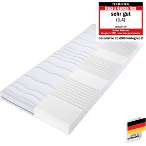 Beco Komfortschaummatratze »Matratze Selection MF«, 14 cm hoch, Raumgewicht:... weiss Größe 2 (0 kg - 80 kg)