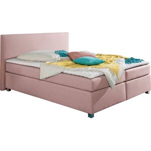 INOSIGN Boxspringbett »Eliana«, inkl. Topper, in 4 Breiten, 3 Matratzenarten... flamingo Größe