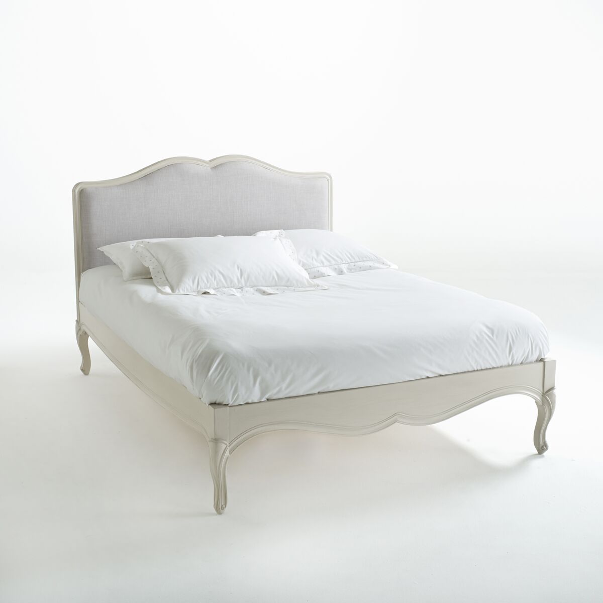 LA REDOUTE INTERIEURS Bett mit Lattenrost Trianon WEISS