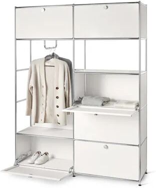 Tchibo Systemschrank Metall »CN3« - Tchibo - Weiss Aluminium Matt