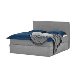 Boxi Boxspringbett 160 x 200 cm mit trendigem Keder Boxi Urban ¦ grau