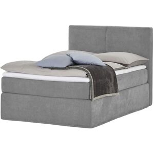 Boxi Boxspringbett 140 x 200 cm  Boxi ¦ grau ¦ Maße (cm): B: 140 H: 1