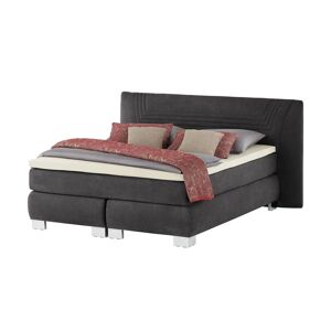 vanDoorn Boxspringbett  Estate ¦ grau ¦ Maße (cm): B: 248 H: 119