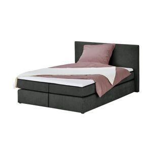 smart Boxspringbett  Basic ¦ schwarz ¦ Maße (cm): B: 193 H: 97 T: 211