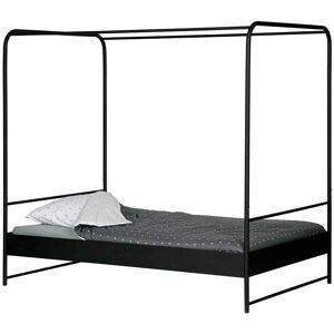 Pharao24.de Metall Himmelbett in Schwarz modern