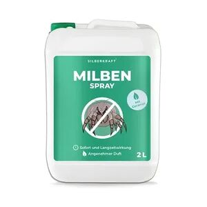 Milbenspray für Matratzen & Textil - Milben im Bett bekämpfen: 2 L