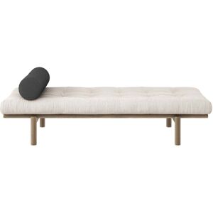 KARUP Design - Next Daybed, 75 x 200 cm, Kiefer carobbraun / elfenbein (510)