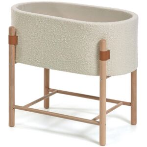 Kave Home Adara Stubenwagen mit Matratze - beige - Breite: 46 cm - Tiefe: 80 cm - Höhe: 69 cm