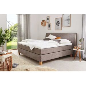 HAPO GmbH & Co. KG Dayco Flair Boxspringbett 140x200 cm taupe und mehr Farben