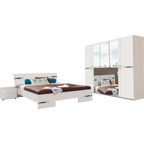 Schlafzimmer-Set WIMEX "Anna" Schlafzimmermöbel-Sets weiß Komplett Schlafzimmer