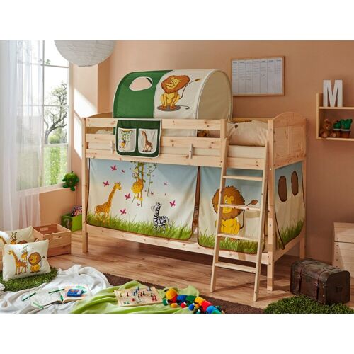 Ticaa Etagenbett Erni Country Kiefer Natur natur