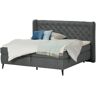 switch Boxspringbett  Madison ¦ grau ¦ Maße (cm): B: 197 H: 122