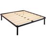 Toscohome 120x190 cm orthopädischer Bettkasten aus Holz - Flic Neu