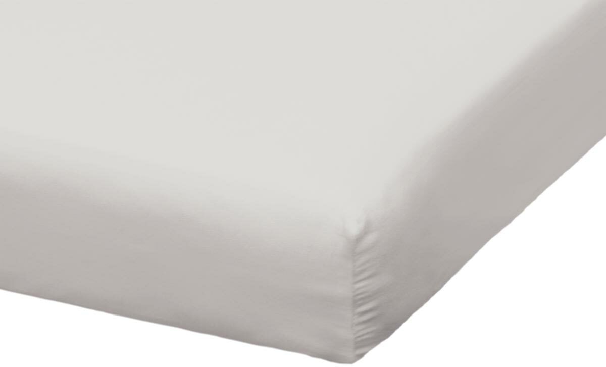 Traumschlaf Zwirn Jersey Boxspring Spannbetttuch für Topper Premium