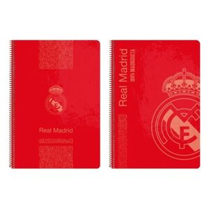 Ringbog Real Madrid C.F. 511957066 Rød A4