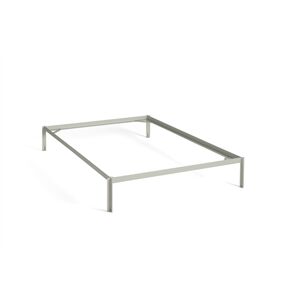 HAY Connect Bed for L: 200 x W: 90 cm Mattress - Warm Grey