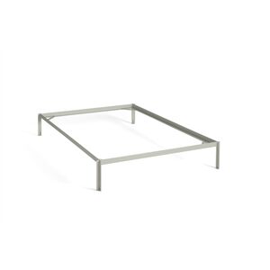 Hay Connect Bed for L: 200 x W: 90 cm Mattress - Warm Grey