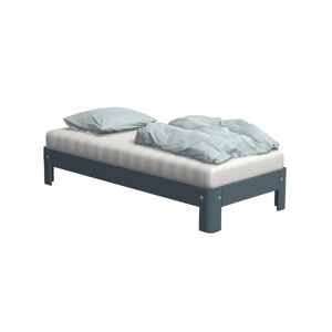 Auping Auronde Sengeramme Lav 90x200 cm - Cool Grey