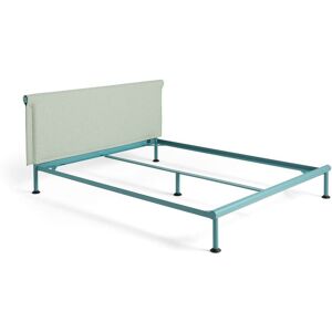 HAY Tamoto Bed Incl. Support Bar & Leg 160x200 cm - Mint Turquoise/Metaphor 23