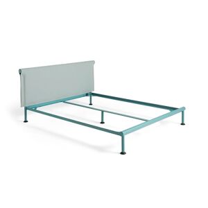 HAY Tamoto Bed Incl. Support Bar & Leg 160x200 cm - Mint Turquoise/Linara 499
