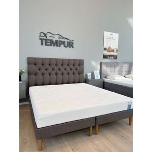 Tempur STAY 180x200 inkl. sengeramme, gavl & ben - Cacao UDSTLLINGSMODEL OUTLET