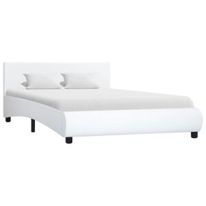 vidaXL sengestel 120 x 200 cm kunstlæder hvid