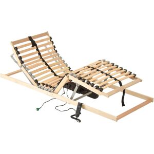 vidaXL lamelbund med elevation 28 lameller 7 zoner 80x200 cm