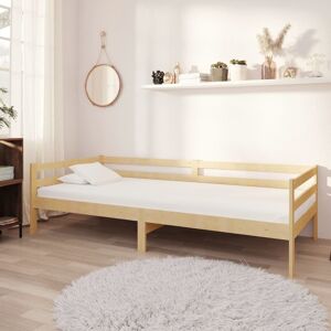 vidaXL daybed 90x200 cm massivt fyrretræ