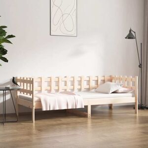 vidaXL daybed 90x190 cm massivt fyrretræ