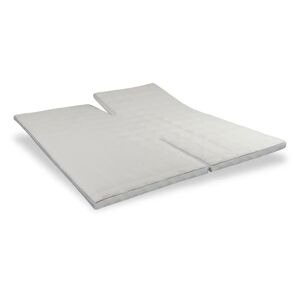 Zen Sleep Topmadras med H-split - 180x210 cm 5 cm høj - Advance Memory skum -  - Ergonomisk topmadras