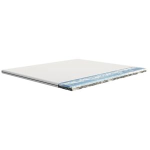 NOFFA Sobrecolchón de Espuma Viscoelástica 120 x 190 x 5 cm Gel Topper  Viscoelastico de 7 Zonas Cubrecolchón Ondulado para Colchón, Cama y  Sofá,Diseño Refrescante y con Circulación de Aire : 