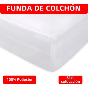 CandidoPenalba Protector Colchon Impermeable Microfibra. Cubre Colchon Rizo  Resistente. Funda Colchon Impermeable Transpirable. Protector Cama 90 cm.