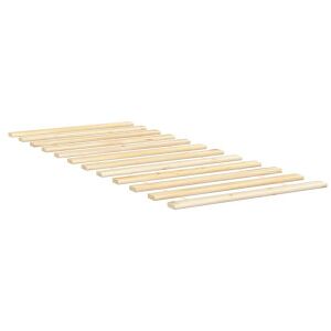 vidaXL Láminas De Somier De Cama Madera Maciza De Pino 80x200 Cm