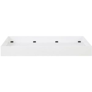 Maisons du Monde Cajón para cama 90x190 blanco con ruedas