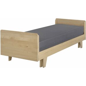 ID Kids Cama nido juvenil con colchón madera maciza 80x200 cm