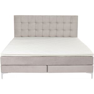 Kare Design Cama 160x200 en tejido crema