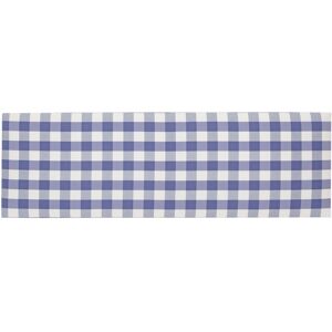 RNT by Really Nice Things Cabecero tapizado tela vichy azul 145x52 cm